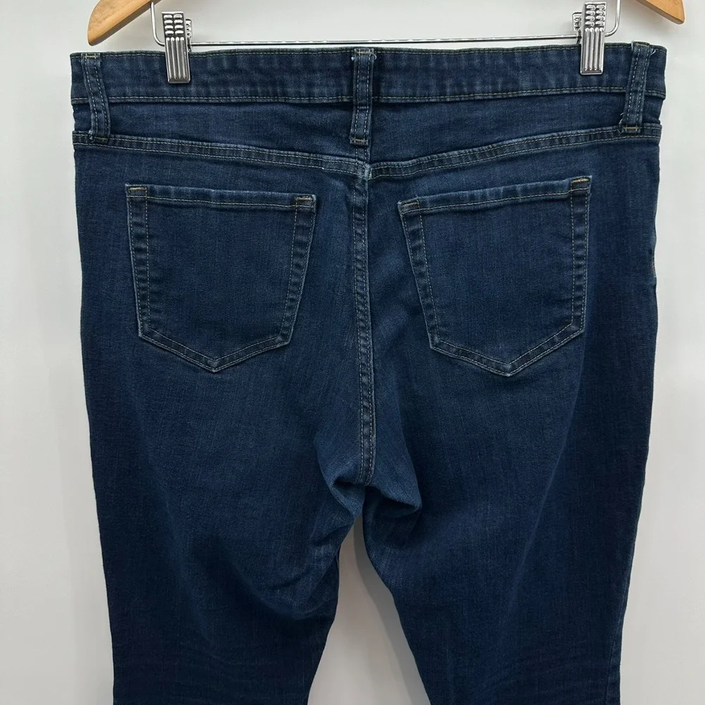 Gap Denim Jeans Womens 32 Regular Blue Legging Stretch Mid Rise 5-Pocket Classic